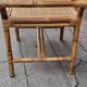 Woven rattan and wicker furniture. Vintage.