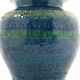 Vase blue Bitossi design Aldo Londi