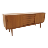 Enfilade scandinave en teck "Trio", Nils Jonsson, Troeds, Suède, 1960