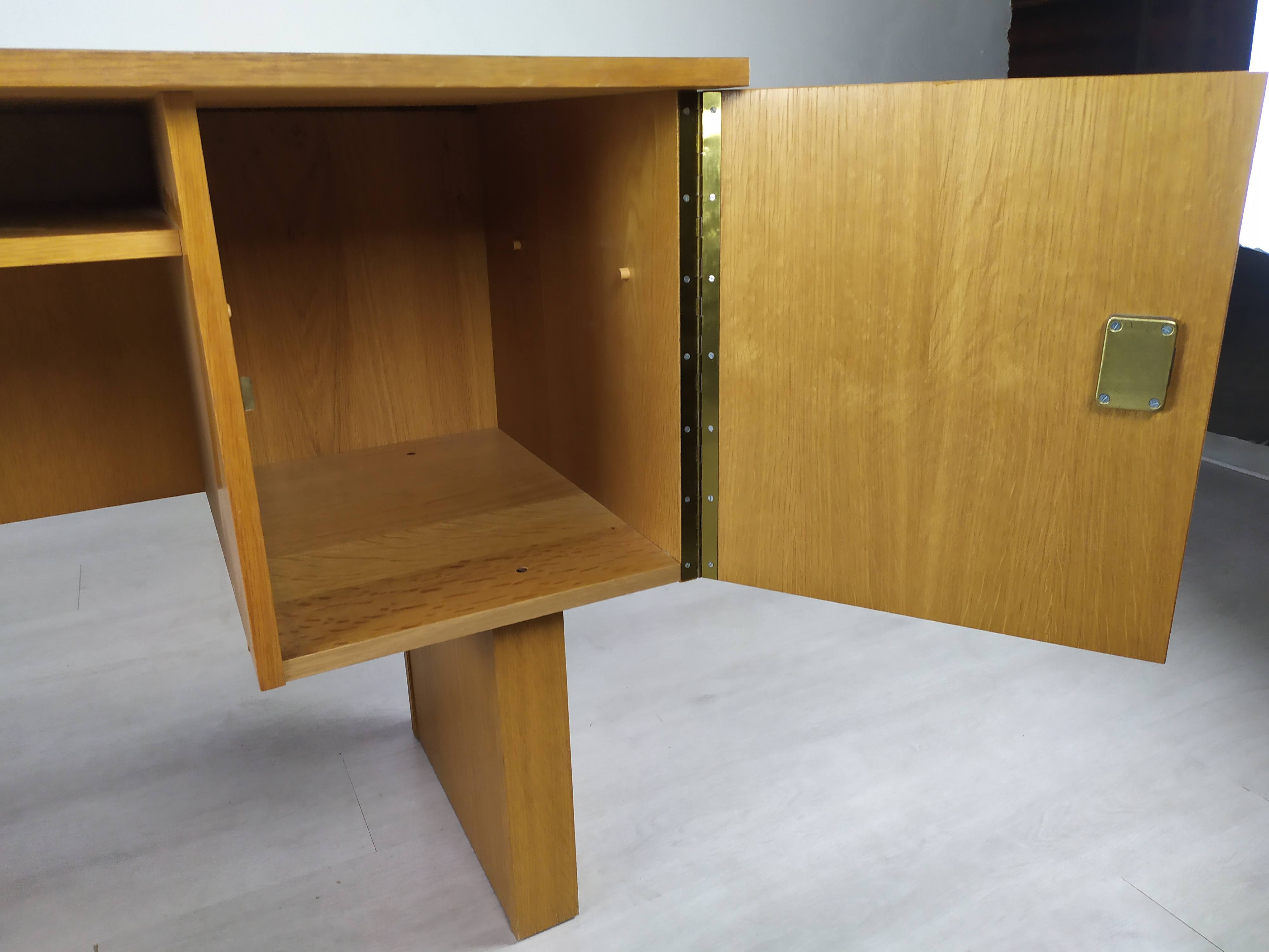 Bureau chêne vintage