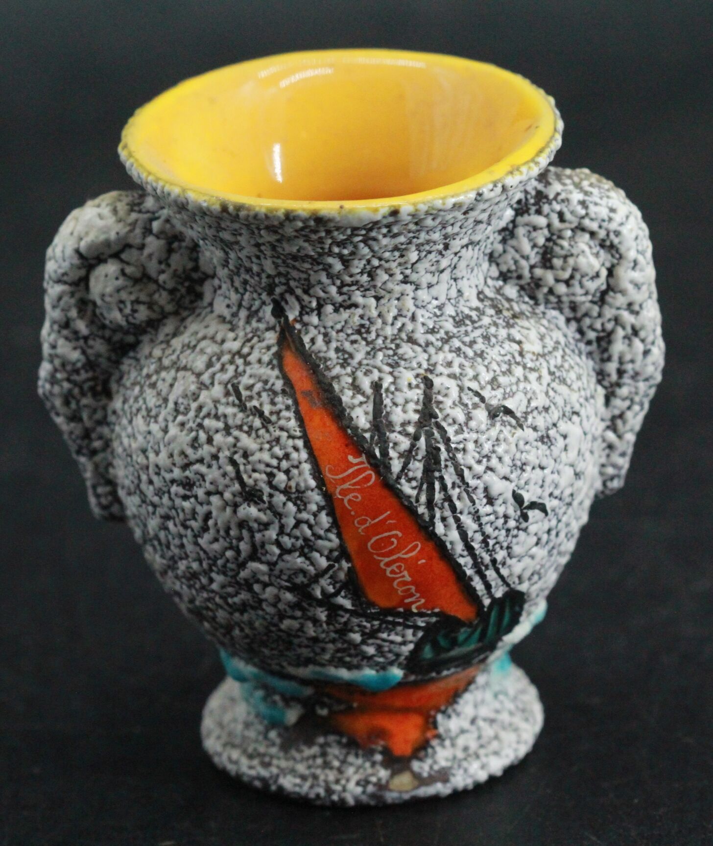 Antique ceramic vase