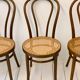 Lot de 4 chaises thonet zpm radomsko