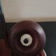 Salt and pepper mill set on base