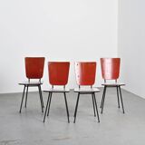 Kitchen table and chairs set by André Sornay, Lyon 1955