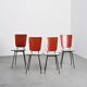 Kitchen table and chairs set by André Sornay, Lyon 1955