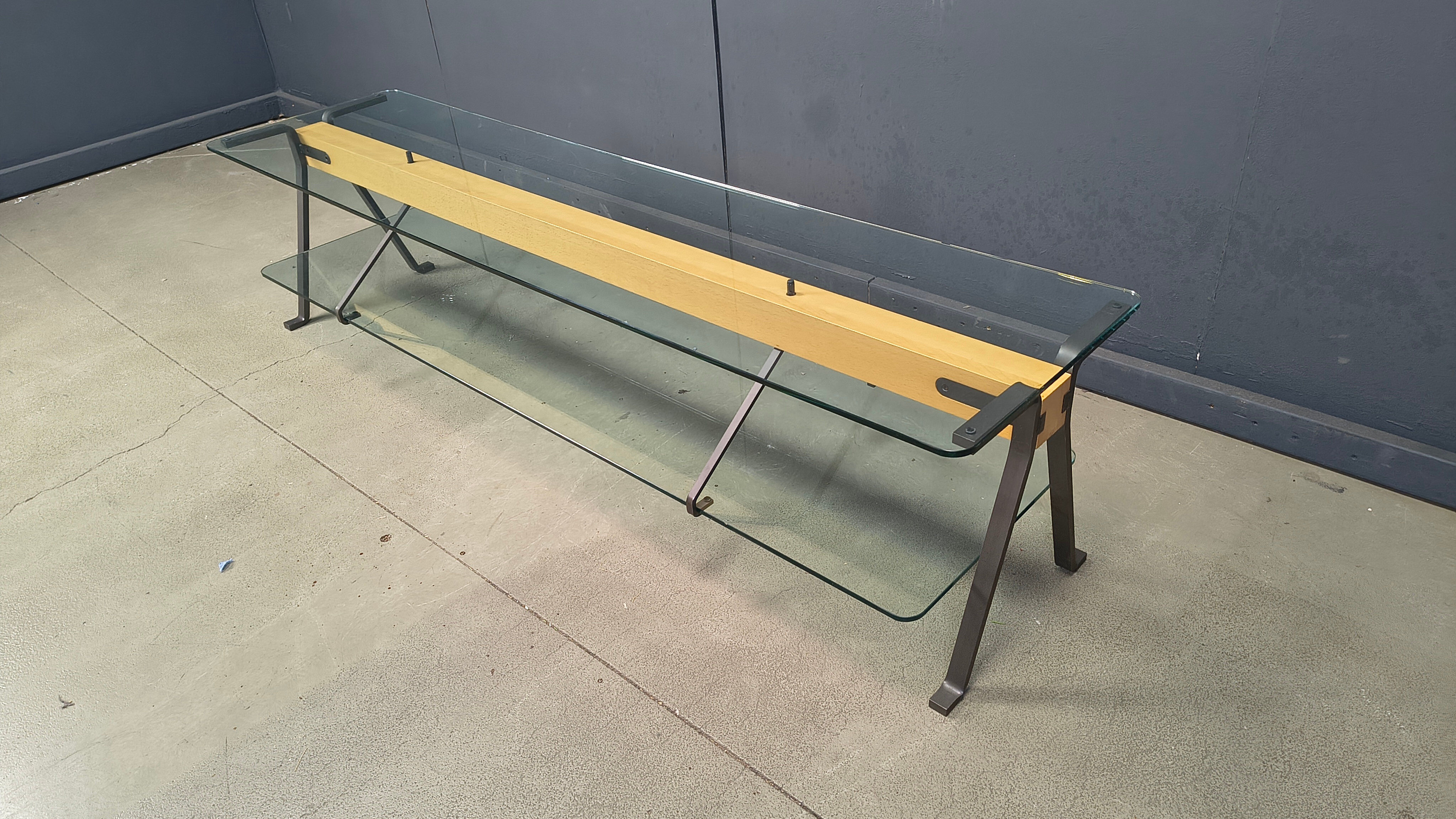 Driade Fratello coffee table by Enzo Mari, 1980s