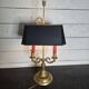 Lampe bouillotte style empire en bronze milieu XXème