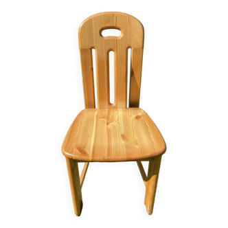 Set of 6 solid wood chairs