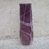 Vase artisanal en verre soufflé