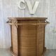 Vintage rattan bar