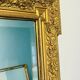 Antique gold leaf mirror – 99×67cm – bevelled glass,