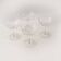 4 cut crystal champagne glasses