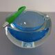 Large Sommerso Murano Glass Bowl by Flavio Poli, 1960s