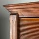 Antique archive cabinet with roller doors