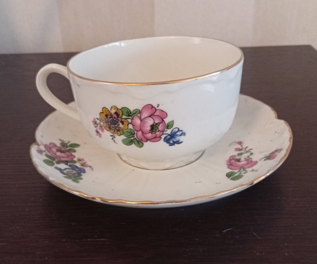 Antique café or tea service, 21 pieces - Limoges