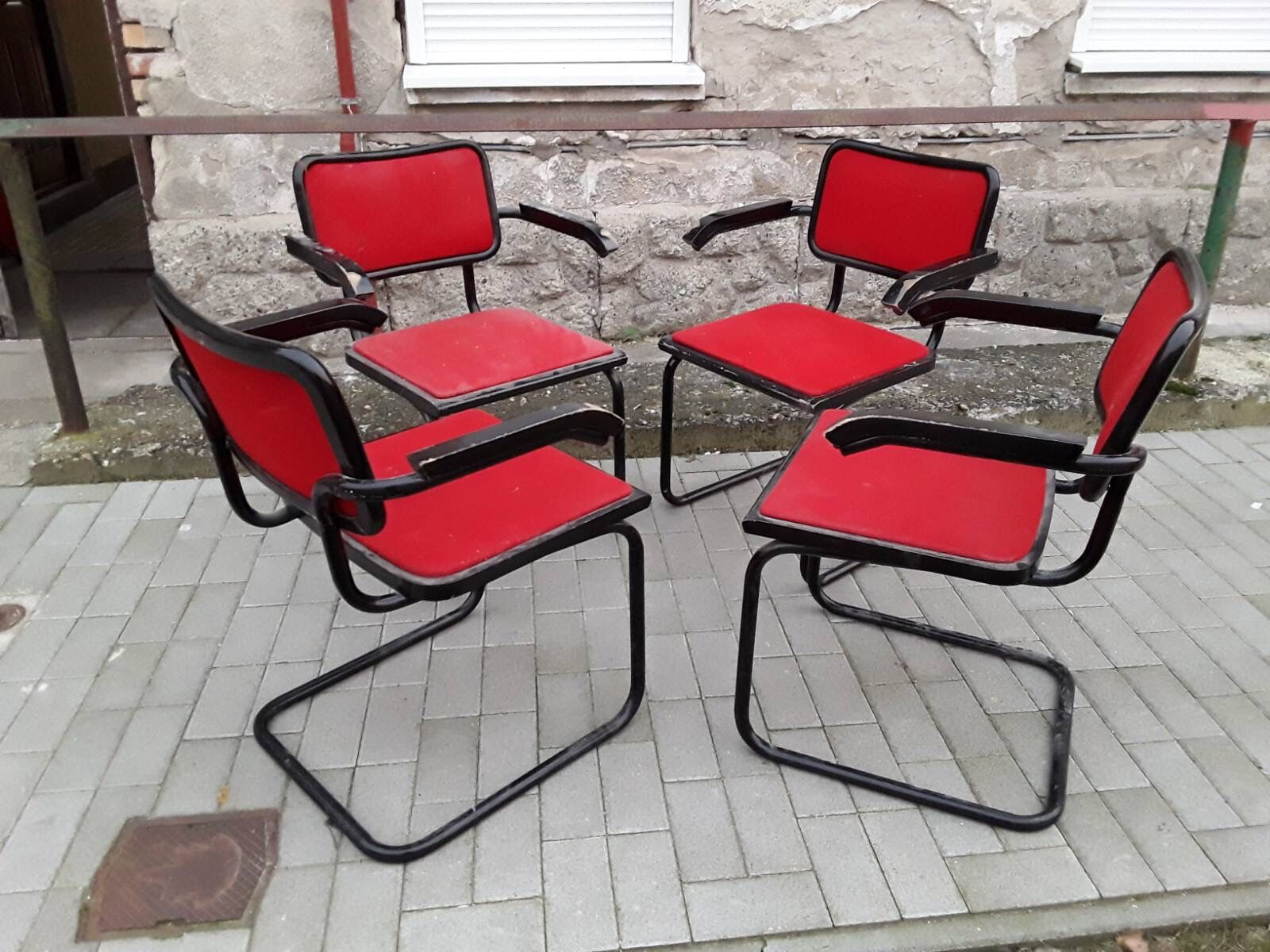 Chaises b64, cesca conçu par Marcel Breuer