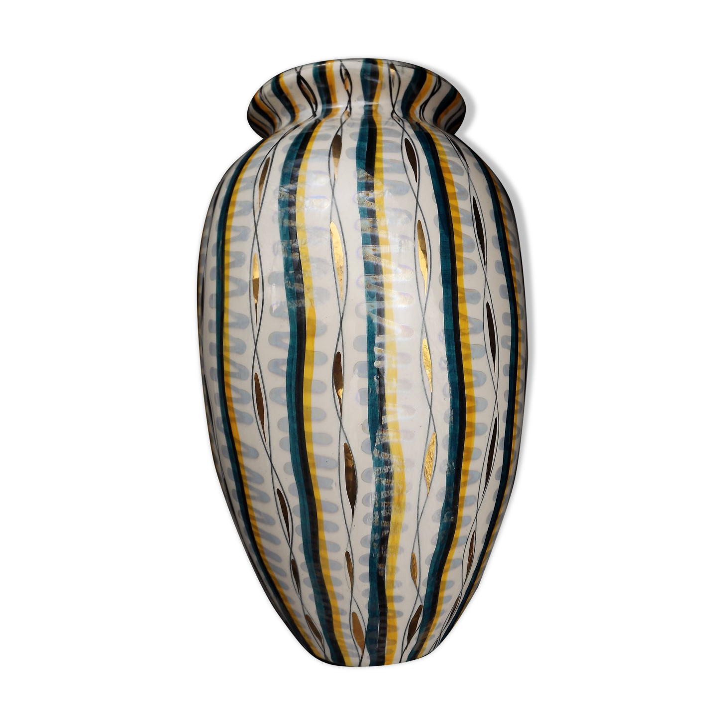 Large Hubert Becquet vase