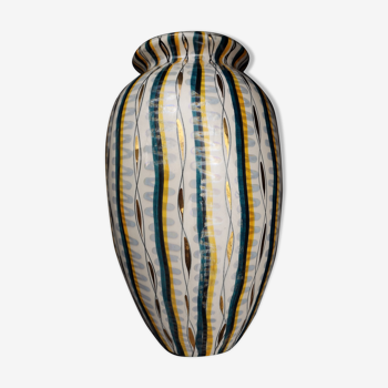 Large Hubert Becquet vase