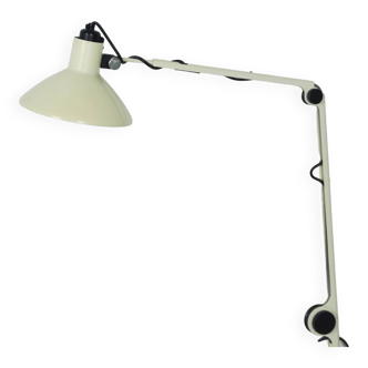 vintage beige bendable desk lamp