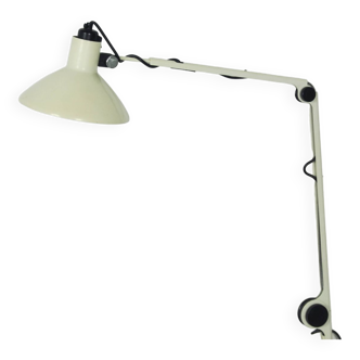 lampe de bureau pliable beige vintage