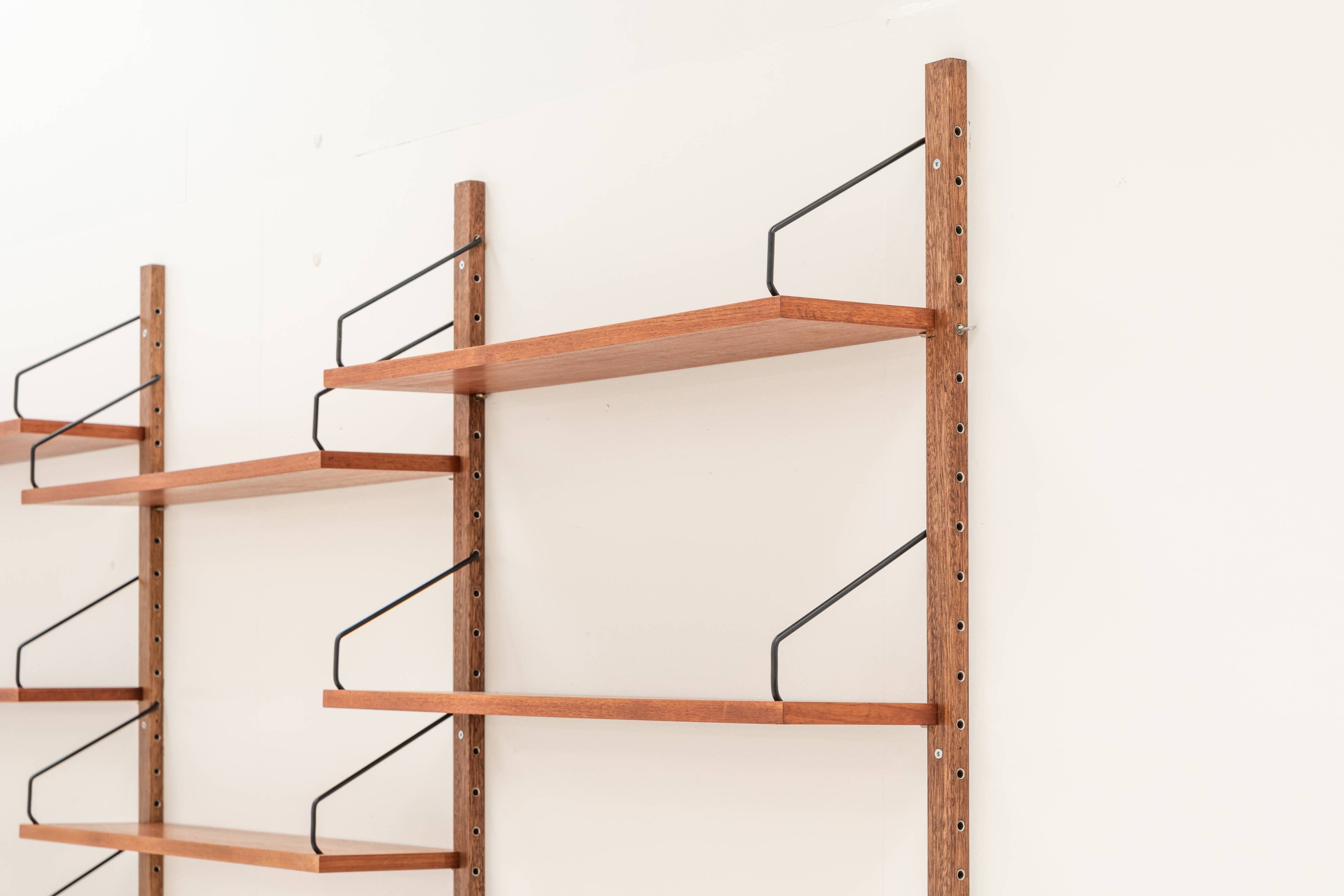 3-column wall unit by Poul Cadovius