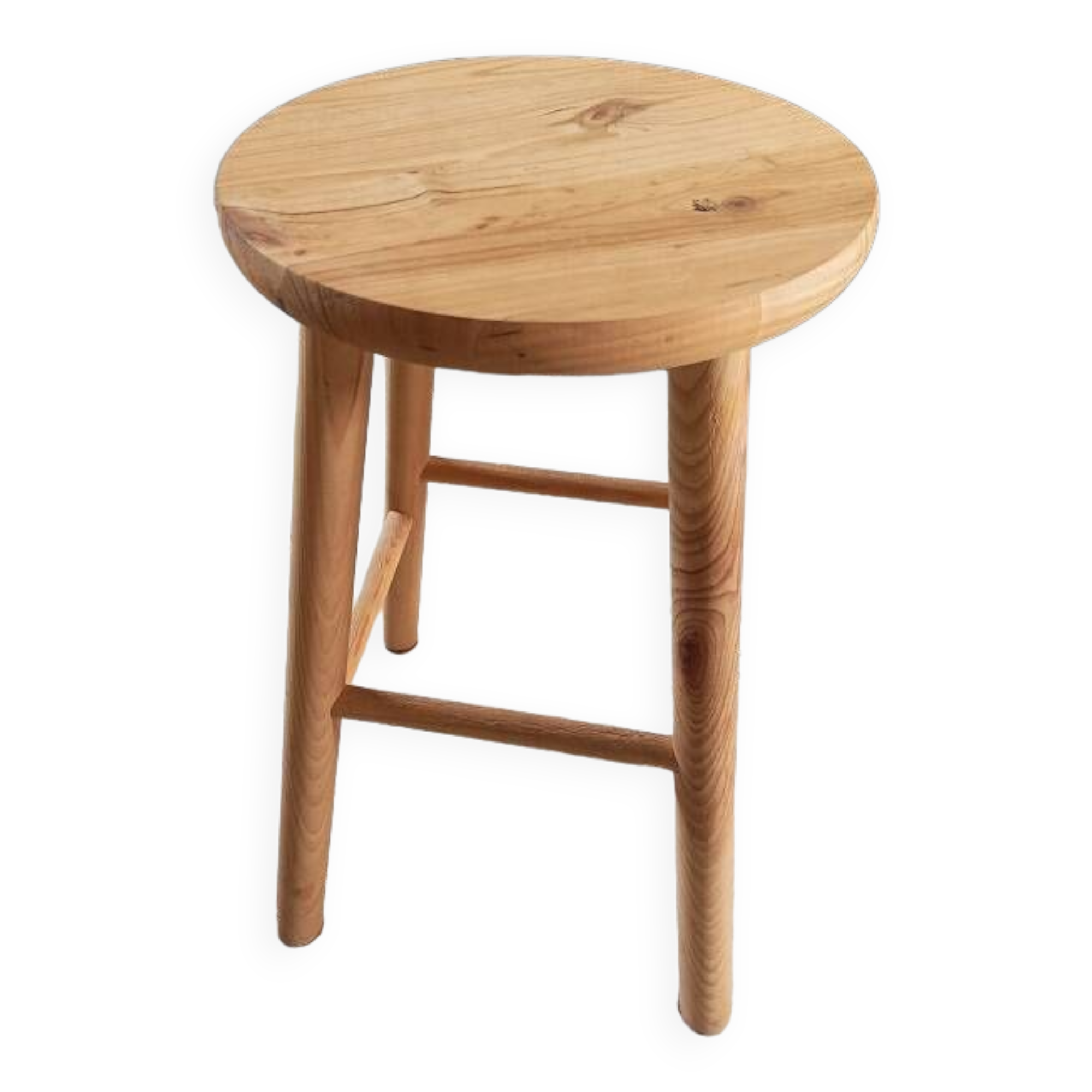 Aero-gummed solid wood stool dp 1023410