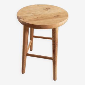 Tabouret bois massif  Aéro-gommé dp 1023410