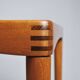 Teak dining table by Henry Klein for Bramin