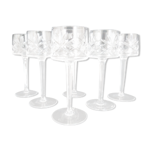 Lot de 6 verres à vin