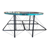 Rare wire coffee table 1980s