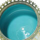 Antique Sarreguemines Majolica and bronze planter-19th century