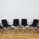 Mid-Century Conference Chairs "Comet" by Gunilla Allard for Lammhults, Sweden, 1990s, Set of 6