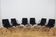 Mid-Century Conference Chairs "Comet" by Gunilla Allard for Lammhults, Sweden, 1990s, Set of 6