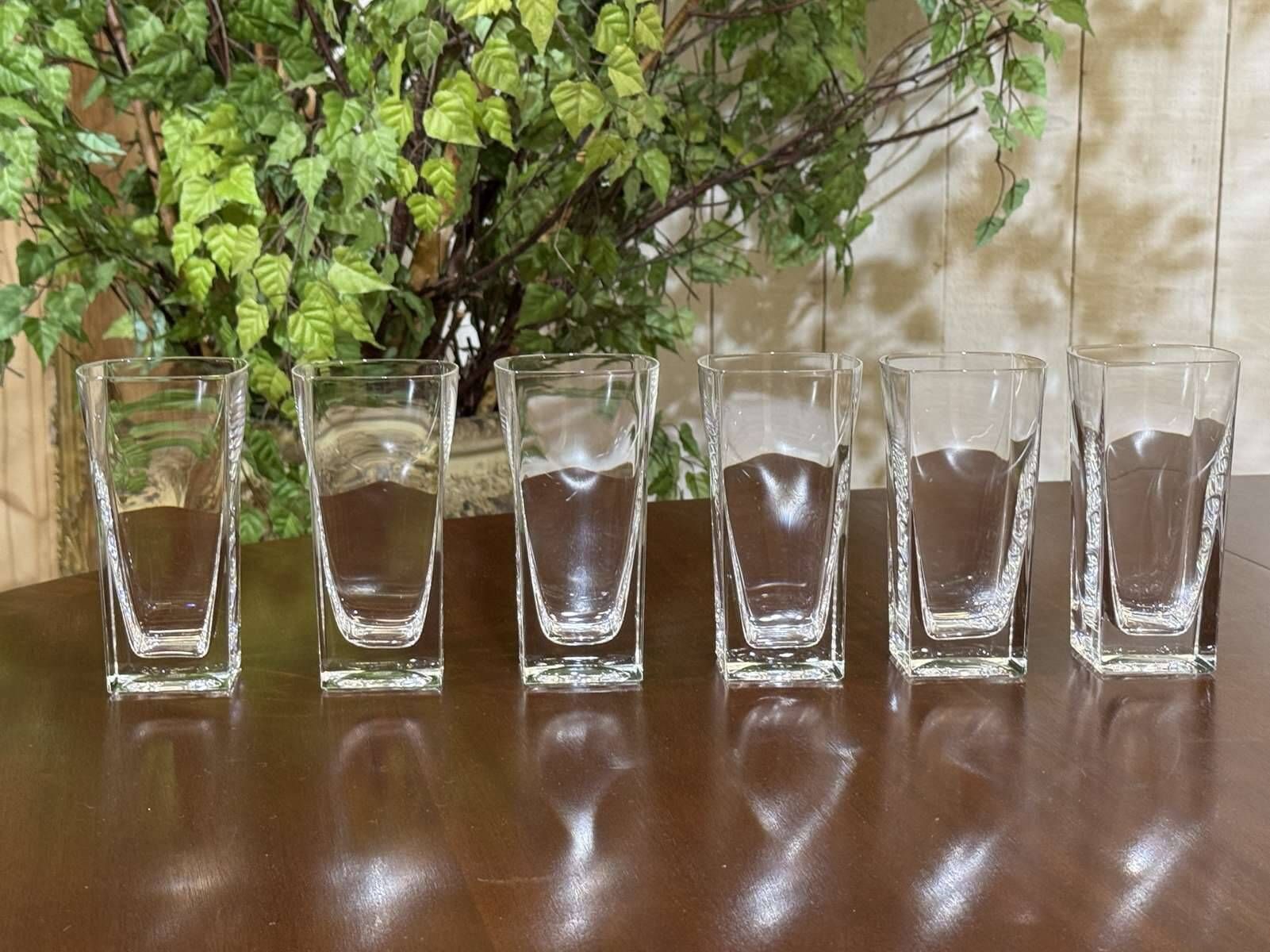 Set of 6 orangeade glasses in Sèvres crystal