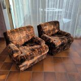 Pair of vintage armchairs from the 1970s