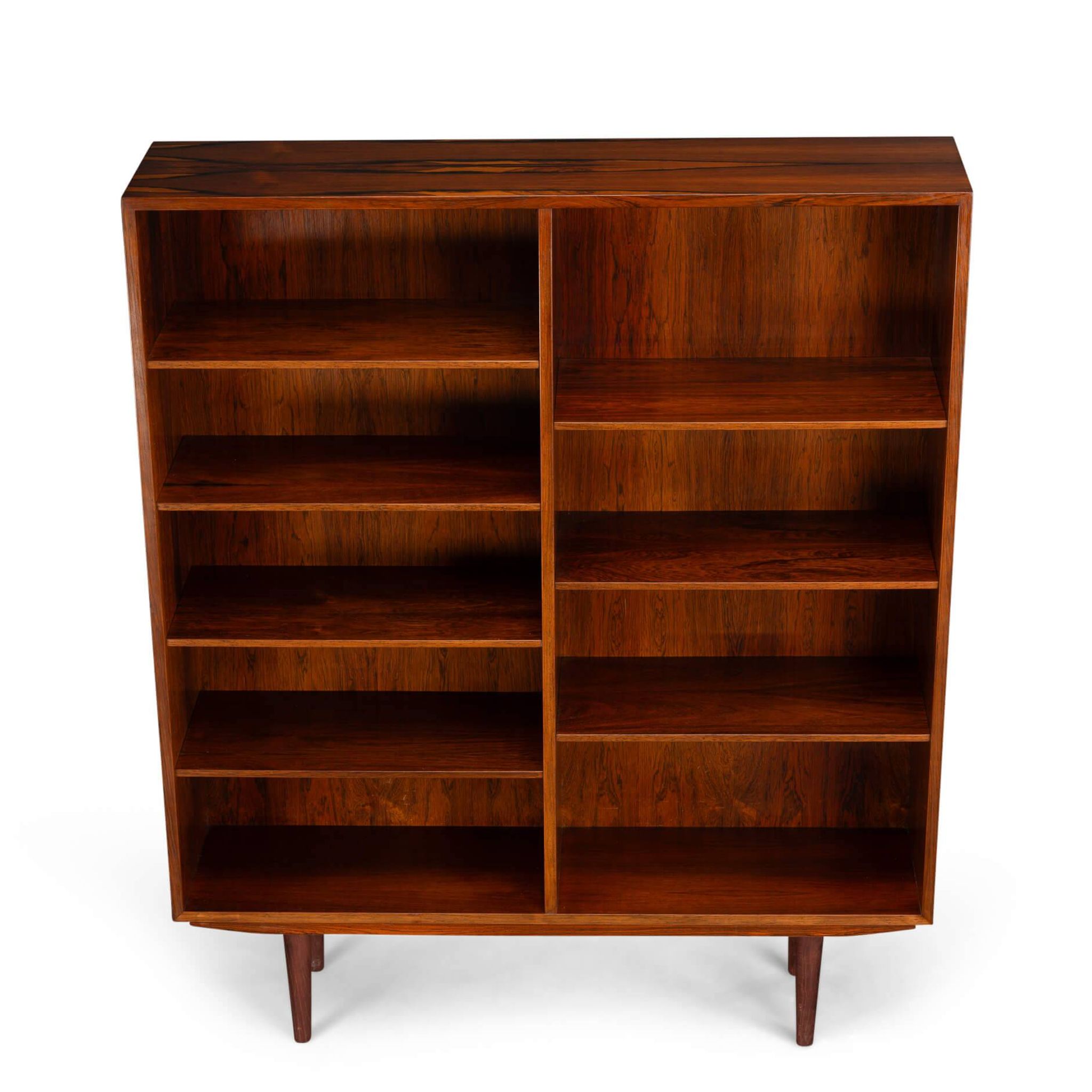 Model 6 Rosewood Bookcase by Gunni Omann for Omann Jun Mobelfabrik, 1960s
