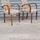 Pair of bridge chairs