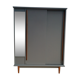 Vintage wardrobe with sliding doors