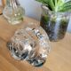 Luminarc molded glass candle holder