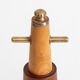 Pepper mill in the shape of a lighthouse or stylized Viking, Denmark, 1960s