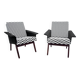 A set of retro armchairs, Czechoslovakia, 1960s