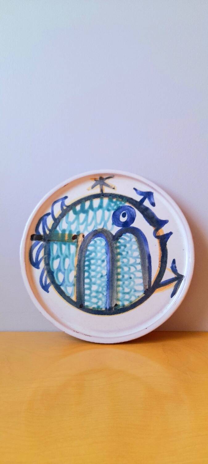 Ceramic fish dish 1960