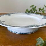 Antique dish for mignardises in Saint-Amand earthenware (Nord)