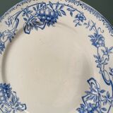 Assiette plate Boch Frères Keramis modèle Sorbier