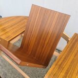 Vintage Teak table 1960 extension, NF furniture