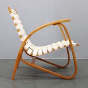 Mid-century bentwood armchair by Jan Vaněk, Czechoslovakia