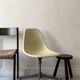 Ecru fibreglass wheelchair by H. Miller for International Furniture