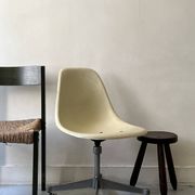 Ecru fibreglass wheelchair by H. Miller for International Furniture