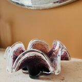 Murano glass catchall tray