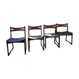 Lot of scandinavian chairs 1970